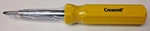 Crescent CMB6WCDP Yellow 6-IN-1 Screwdriver. Fixed Price $5.50.