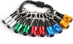 10PC Portable Bit Holder Keychain, 1/4IN Hex Shank Screwdriver Clip For Impa. Fixed Price $22.89.