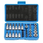 34PCS Drive Female Torx Star Bit E-socket Set Handheld Tool Case Us. Fixed Price $13.77.