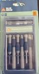 Blue Ridge Tools 6PC Precision Screwdriver Set. Fixed Price $10.84.