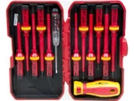 13PC Interchangeable Vde 1000V Insulated Grip Slotted Torx Phillips Screwdrivers. Fixed Price $19.57.