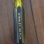 Stanley 100 Plus Flat/slotted Screwdriver In Yellow Black 66-160. Fixed Price $13.05.