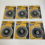6 Pack Dewalt DW49204B, 4" X 5/8"-11, .020, Stainless Stringer Wire Wheel Bulk. Fixed Price $59.99.