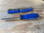 Kobalt 20 Piece Screwdriver And Bit Set. Fixed Price $15.00.
