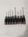 Proto 8-PIECE Screwdriver Set J1208SCF. Fixed Price $53.00.