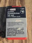 Nos Sears Craftsman Power Screwdriver Bit Set 1/4" Hexagon Shank 7PC. 2565 Usa. Fixed Price $22.95.