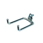 Durahook Double Rod 80 Degree Bend 1/4 In. Dia Zinc Plated Steel Pegboard. Fixed Price $18.00.