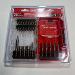 New Craftsman Screwdriver Set 25 -piece Versatrack Shock-resistant. Fixed Price $18.75.