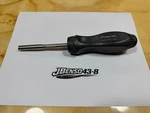 Snap-on Tools Dark Titanium Hard Grip Ratcheting Screwdriver W/o Bits SSDMR4BDT. Fixed Price $104.95.