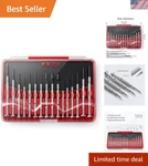 Durable 16-PIECE Mini Screwdriver Set Versatile Repair Tool For Home & Travel. Fixed Price $22.99.