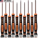 Teckman 10PC Magnetic Torx Screwdriver Set T2-T15 Star Security Xbox PS4 Repair. Fixed Price $22.88.