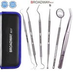 Dental Tools Kit Professional Stainless Steel Teeth Cleaning Set. Fixed Price $15.50.