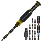 17-IN-1 Impact Rated Hybrid Screwdriver Nut Magnetic Flip Socket Klein. Fixed Price $51.99.