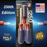 Klein Tools 250TH Edition 3-PIECE Screwdriver Set Limited 85443250. Fixed Price $42.88.