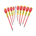 Expert E160912 Insulated Screwdriver Set, 10 Piece Sl/ph/pz. Fixed Price $108.64.