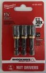 Milwaukee 49-66-4523 Shockwave 5/16-BY-1-7/8-INCH Magnetic Nutdriver. Fixed Price $11.99.