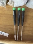 3PC Sears Craftsman Usa Nos Green Precision Micro Nutdriver Set Professional Sae. Fixed Price $30.00.