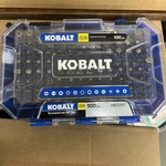 Kobalt 100 Piece Screwdriver Bit Set 1483287. Fixed Price $20.00.