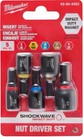 Milwaukee Shockwave Impact Duty Magnetic Nut Driver Set 49-66-4563. Fixed Price $14.99.