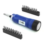 Stark 21PCS Adjustable Torque Screwdriver 1/4 With Inch/pounds Precis. Fixed Price $60.09.