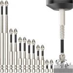 Hjkliut Magnetic Screwdriver Drill Bit Set 12-PIECE. Fixed Price $22.49.