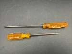2 Vintage Vaco Pocket Clip Flat Head Screwdrivers Nos A130-3 & A116-4 Made Us. Fixed Price $18.99.