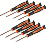 Tekprem In Small Torx Screwdriver Set With T3 T4 T5 T6 T7 T8 T9 T10 Sec. Fixed Price $14.12.