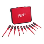 Milwaukee Tool Pc 1000V Insulated Screwdriver Set W/ Eva Foam Case. Fixed Price $155.55.