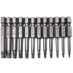 Torx Screwdriver Bit Set, S2 Steel Magnetic Security Tamper Proof Star 6 Point. Fixed Price $10.25.