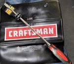 Sears Craftsman Professional 3/8 X 12 In Screwdriver Slotted Usa Card 47166. Fixed Price $74.95.