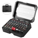 Arrow 59PCS 1/4" Screwdriver Bit Set S2 Steel Magnetic Holder & Storage Case. Fixed Price $23.99.