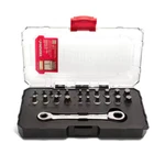 Husky 22-PIECE Insert Bit Set Hand Tool Socket + Double Box-end Wrench. Fixed Price $55.33.