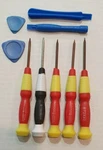 9P Koocu T2 T6 Torx Magnetic Screwdriver Repair Kit Set Iphone Pry. Fixed Price $9.88.