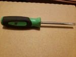 Snap-on SGDS06B 7/32" Flat Blade Screwdriver Usa Green. Fixed Price $10.25.