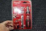 Milwaukee Rachet Multi Bit Driver Impact Hand Tools New 48-22-2302P. Fixed Price $29.96.
