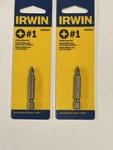 Irwin Phillips Power Bit #1 1-15/16" 3520031C, Packs. Fixed Price $6.50.