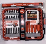 Crescent Apex Impact Rated U-guard Fastening 30-PIECE With Case AUGSET-30. Fixed Price $18.99.