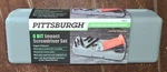 Pittsburgh Bit Impact Screwdriver Set W/organized Storage Case #64812. Fixed Price $24.24.