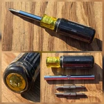 Nos Sears Craftsman Usa 5 In Screwdriver Cushion Grip 47481 Slotted & Phillips. Fixed Price $48.95.