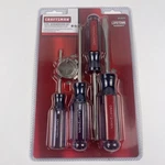 Craftsman 5-PC Phillips & Slotted Screwdriver Set High Strength Handles 941809. Fixed Price $19.95.