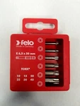 Felo 31419, Profi Box Set 6 Bits 2 Inch - Torx, Made Germany. Fixed Price $24.88.