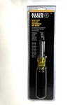 Klein Tools Multi Bit Screwdriver Nut Cushion Grip Handle Heavy Duty. Fixed Price $17.99.