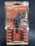 Milwaukee 11 Pc Knuckle Impact Pivoting Bit Holder Model: 48-32-2301 New. Fixed Price $40.00.