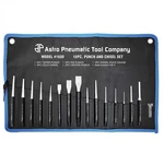 Astro Pneumatic 1600 Chisel And Punch Set Chrome Vanadium Shop Kit. Fixed Price $37.52.