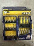 New Irwin Screwdriver Bit Set Pc Pn: 357030. Fixed Price $18.00.