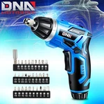 Blue 3.6V Cordless Electric Rechargeable Screwdriver Power Drill Kit W/led Light. Fixed Price $22.49.
