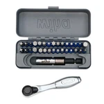 Wiha 76889 32 Piece Gobox Terminatorblue Impact Bit Set With Mini Ratchet. Fixed Price $37.97.