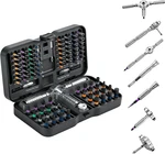 Ratchet Screwdriver Set, 100 In Magnetic Sets, S2 Steel Bits, Diy. Fixed Price $73.99.