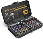 34 In 1 Magnetic Screwdriver Set, Diy Ratchet Multi Bit. Fixed Price $43.74.