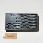 Snap-on SDDX70A 7PC Red Hard Grip Screwdriver Set Tool Made Usa Genuine Green. Fixed Price $289.79.
